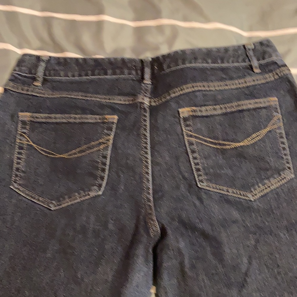 J.Jill skinny jeans. Size 12. Dark wash. - Picture 4 of 9